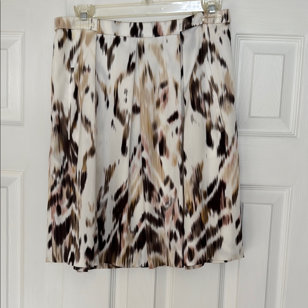 Elegant Animal Print Skirt